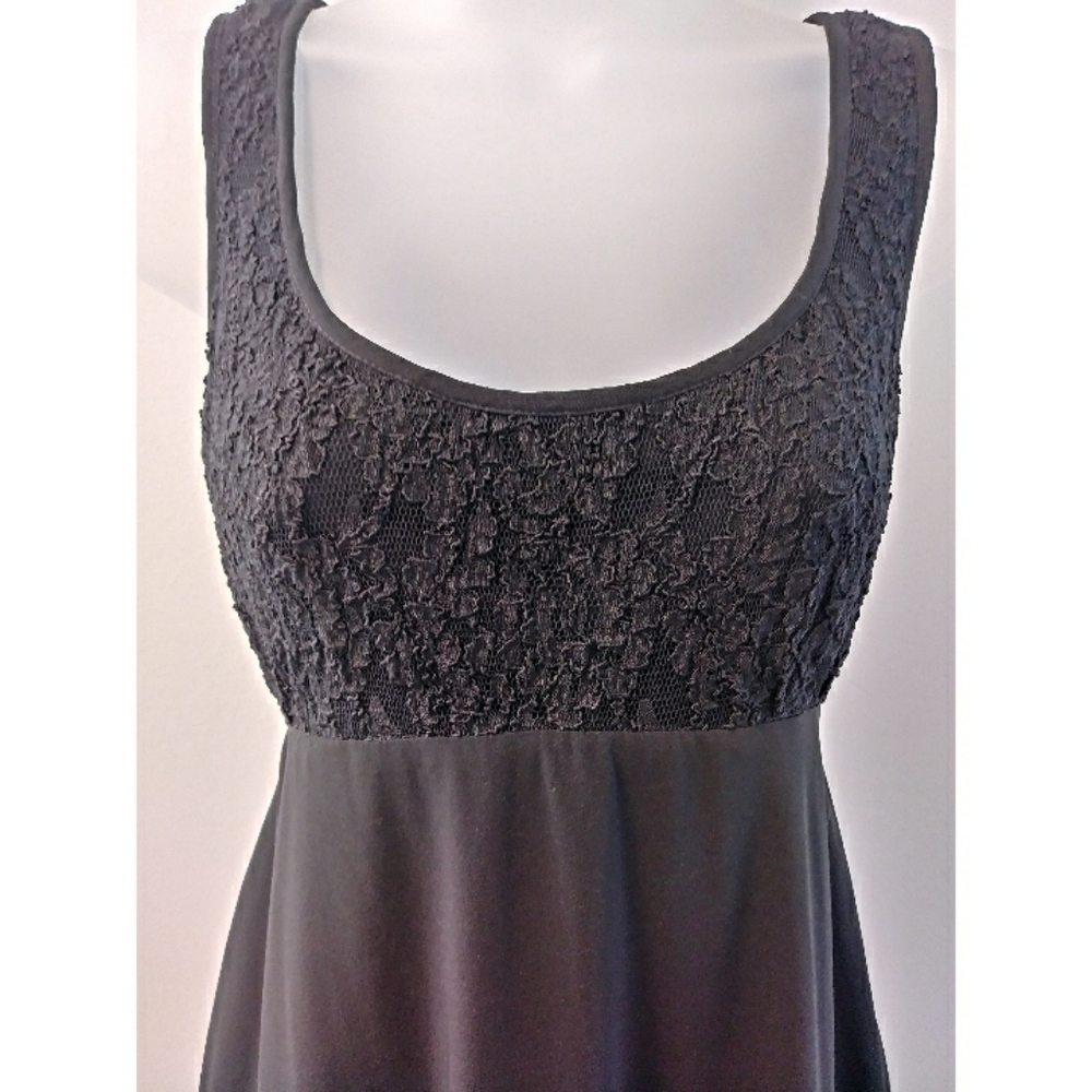 Laundry by Shelli Segal Black Dress w/Lace